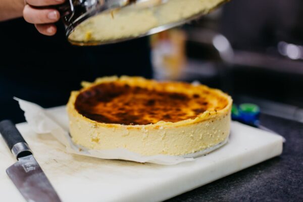 Tarta de queso al horno *sin gluten